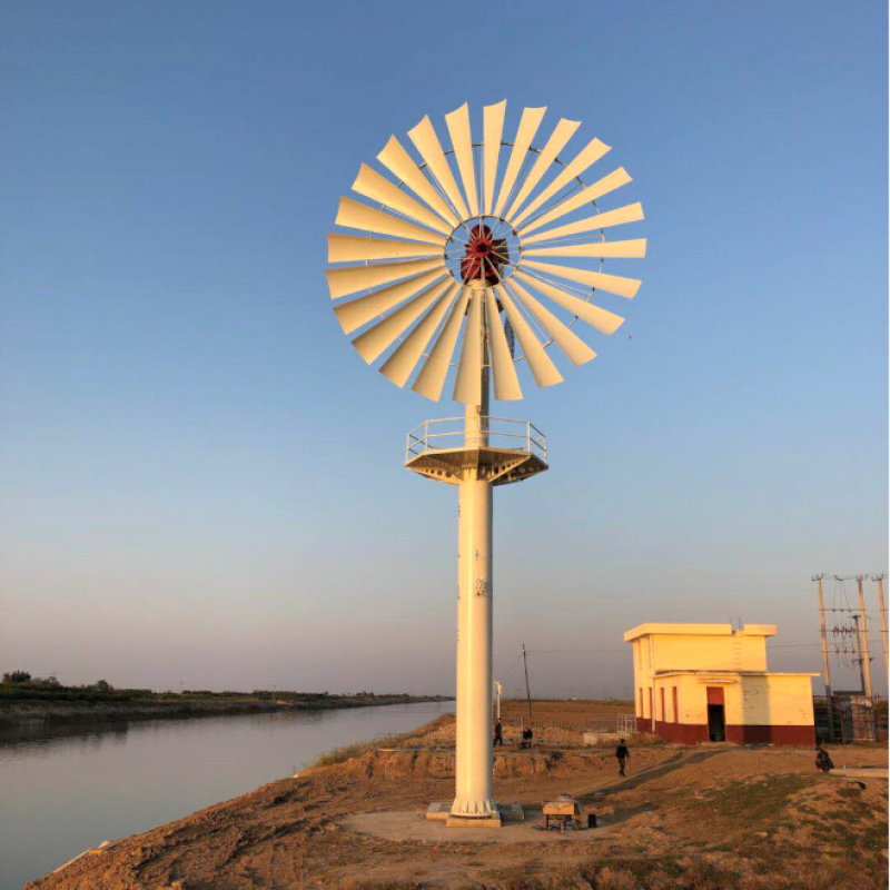 12米风力泵水机
